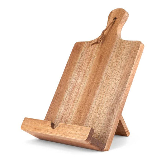 Twine - Acacia Cookbook Stand / Tablet Holder w/ Hanging Strap