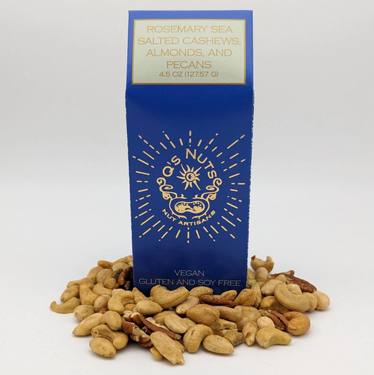 Q's Nuts Rosemary Ses Salt