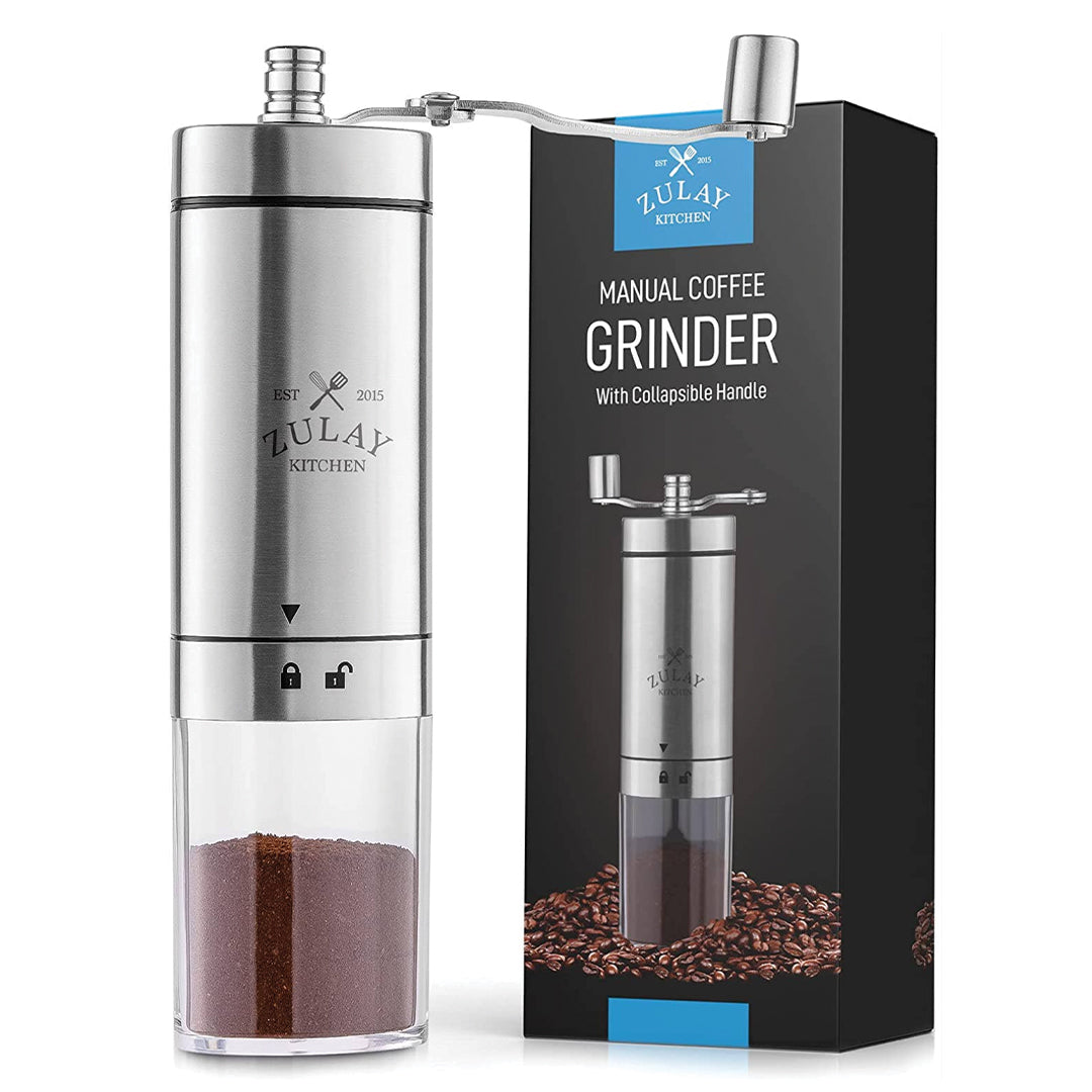 Zulay Kitchen Manual Coffee Grinder