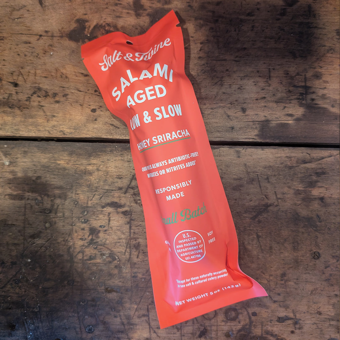 Salt +Twine Honey Sriracha Salami