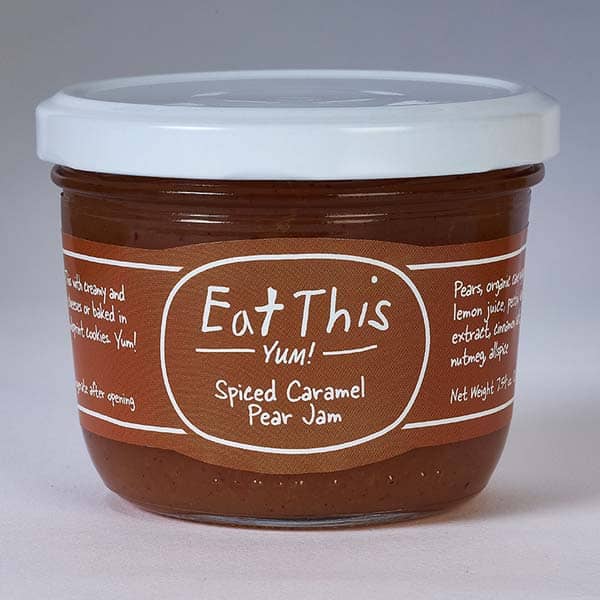 Eat This Yum Spiced Caramel Pear
