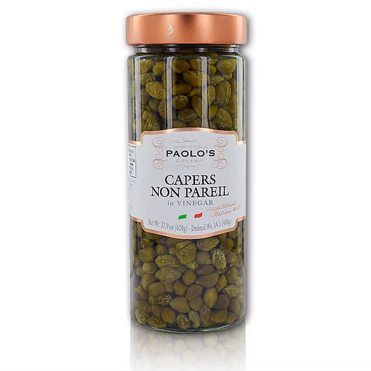 Paolo's Antipasto Jar Capers Non Pareil