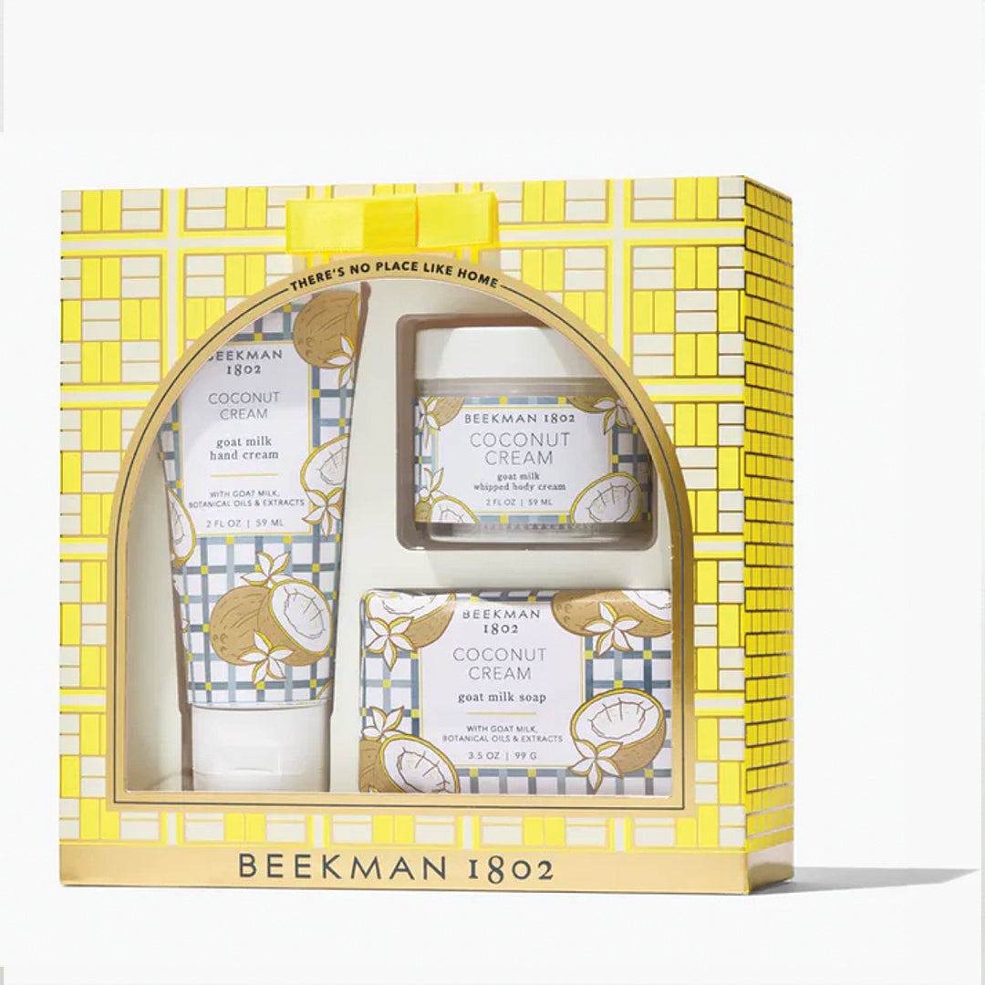 Beekman 1802 Coconut Cream Trio Set