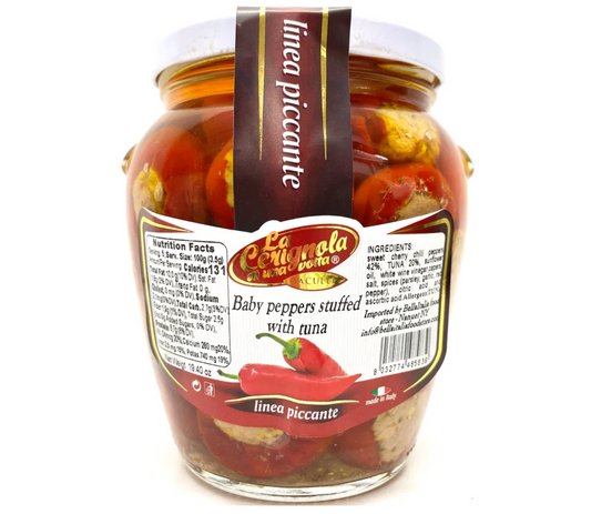 La Cerignola Tuna Stuffed Baby Peppers