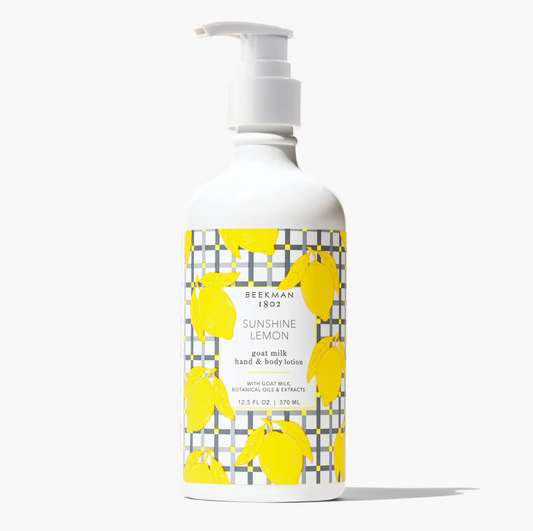 Beekman 1802 Goat Milk Sunshine Lemon Lotion