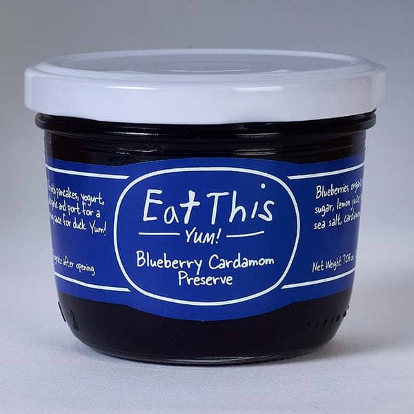 Eat This Yum Blueberry Cardamom Preserve