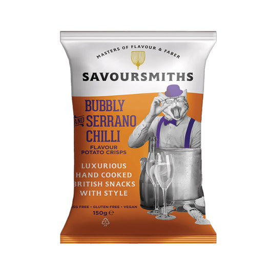 Savoursmiths Bubbly & Serrano Chilli Potato Chips