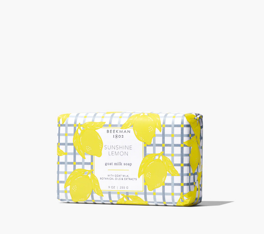 Beekman 1802 Goat Milk Sunshine Lemon Bar Soap