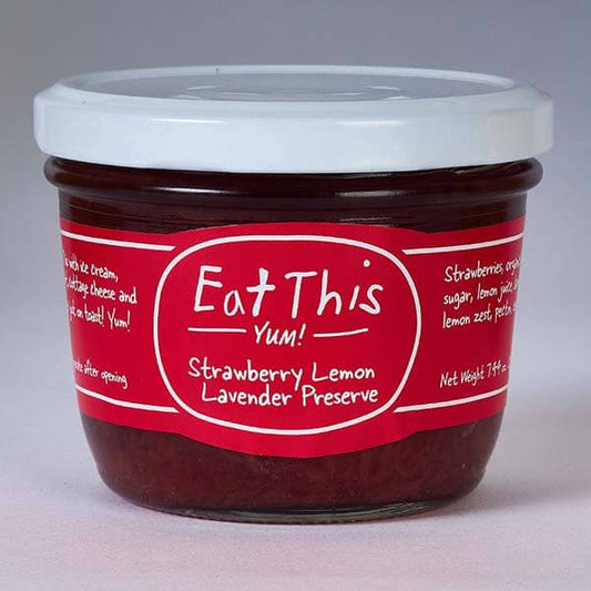 Eat This Yum Strawberry Lemon Preserve