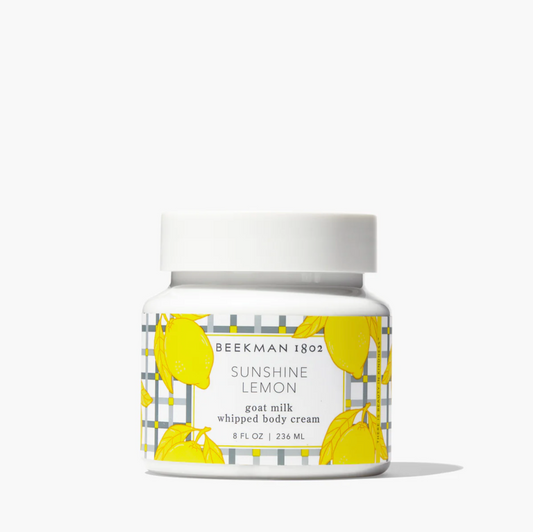 Beekman 1802 Goat Milk Sunshine Lemon Whipped Body Cream