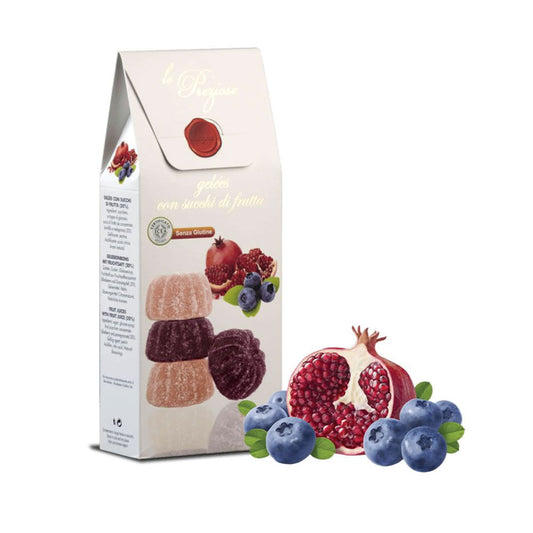 Le Preziose Italian Fruit Jellie Pomegranate & Blueberry