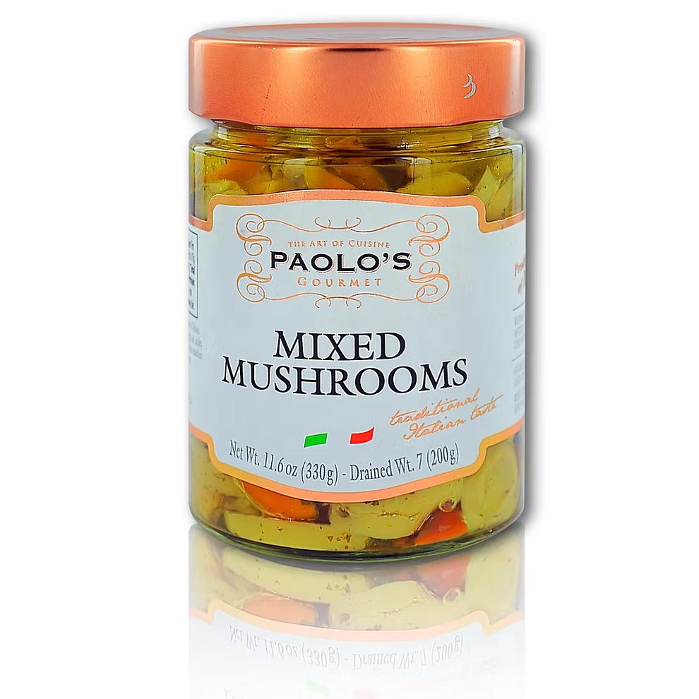 Paolo's Antipasto Jar Mixed Mushrooms