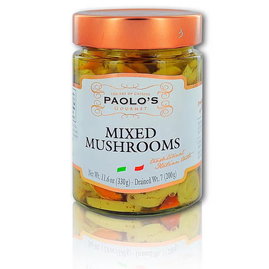 Paolo's Antipasto Jar Mixed Mushrooms