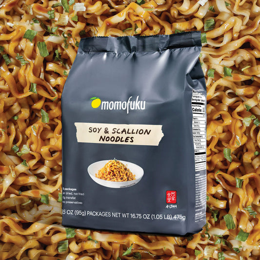 Momofuku X A-Sha Soy & Scallion Noodles