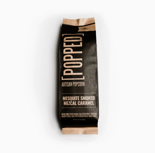 POPPED Mesquite Smoked Mezcal Caramel