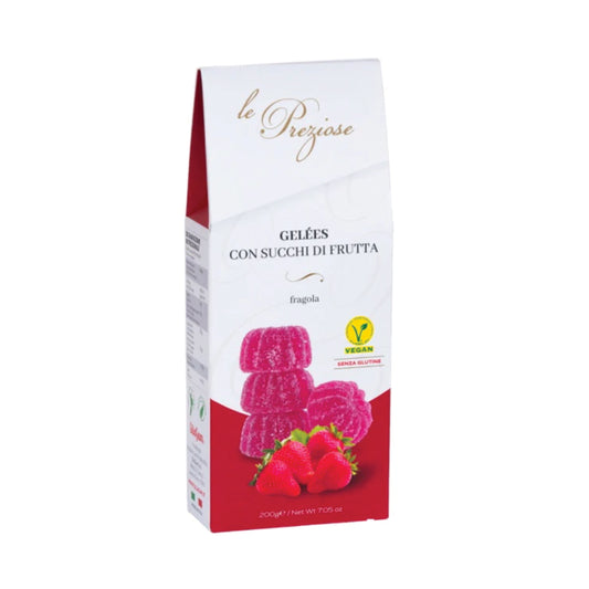 Le Preziose Italian Fruit Jellie Strawberry