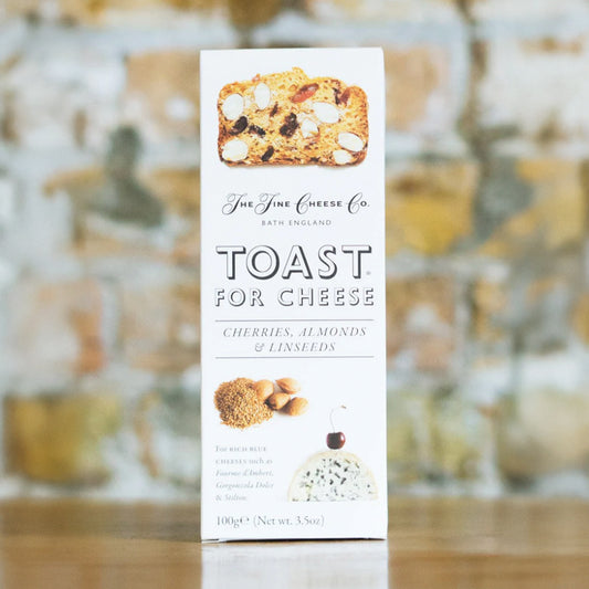 Toast for Cheese Cherries, Almonds & Linseeds Crackers GF