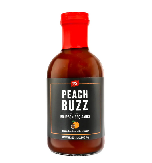 PS Seasoning Peach Buzz Bourbon BBQ Sauce