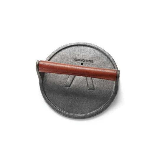 Outset Cast Iron Round Grill Press