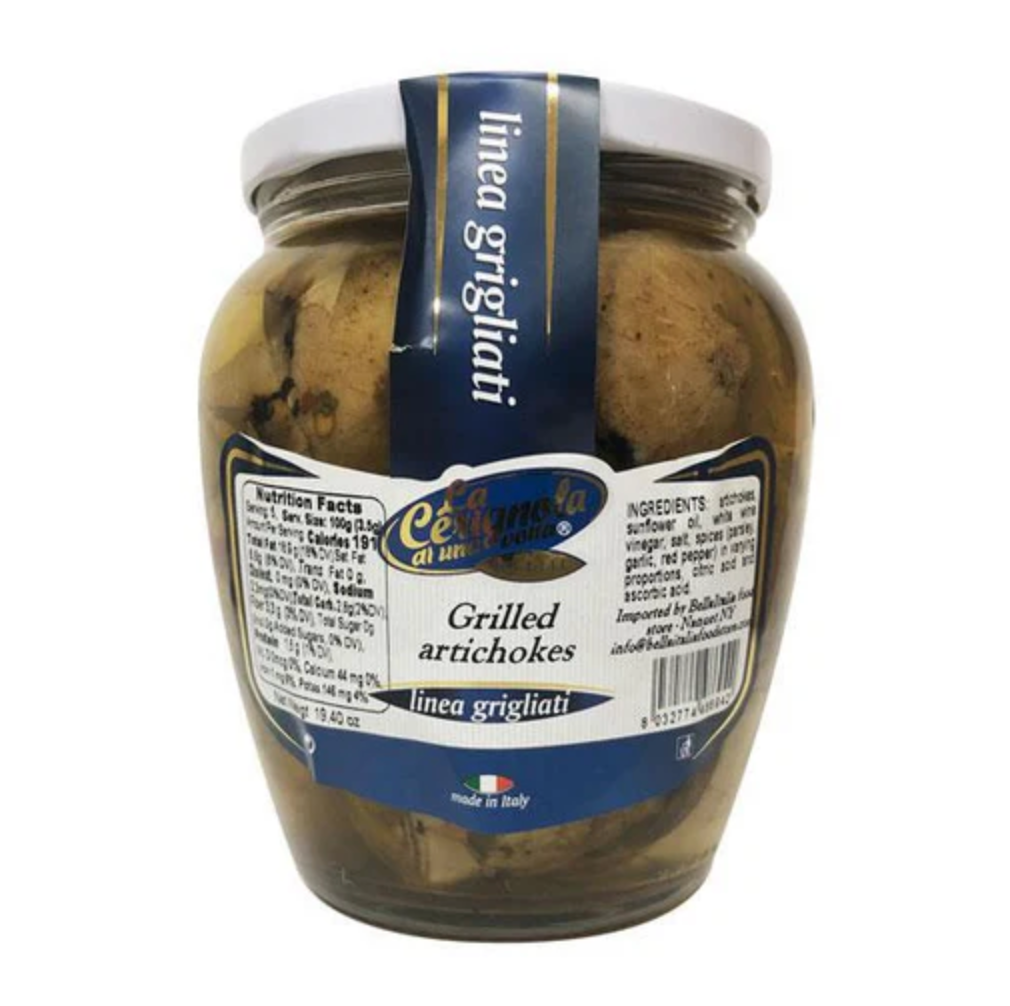 La Cerignola Grilled Artichokes