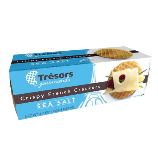 Tresors Crispy Sea Salt French Crackers