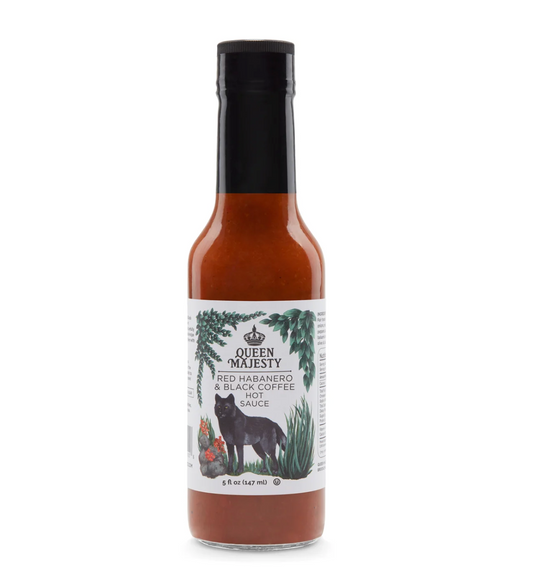 Queen Majesty Red Habanero & Black Coffee Hot Sauce