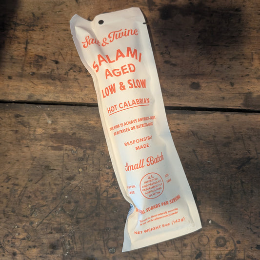 Salt + Twine Hot Calabrian Salami