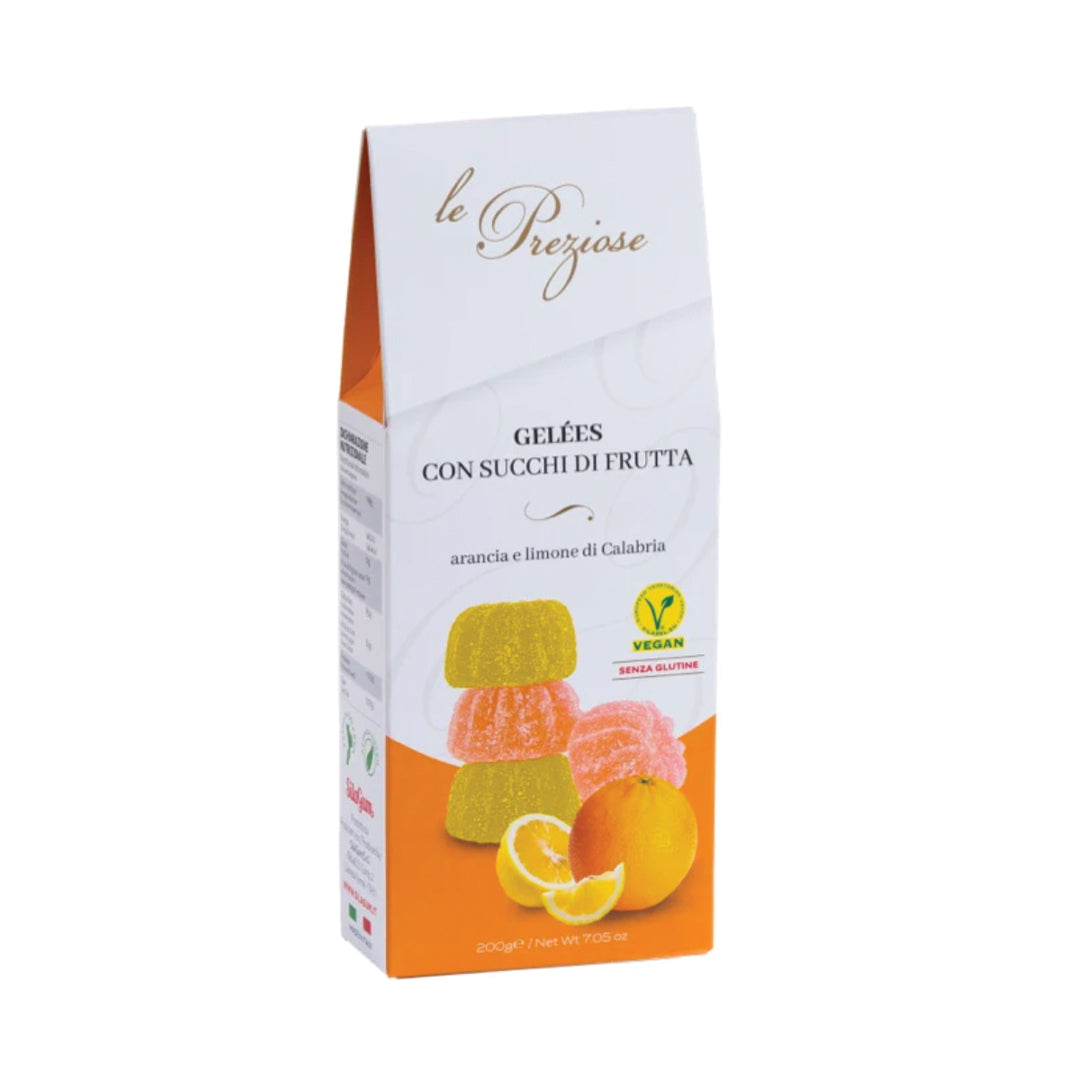 Le Preziose Italian Fruit Jellie Orange Lemon Citrus