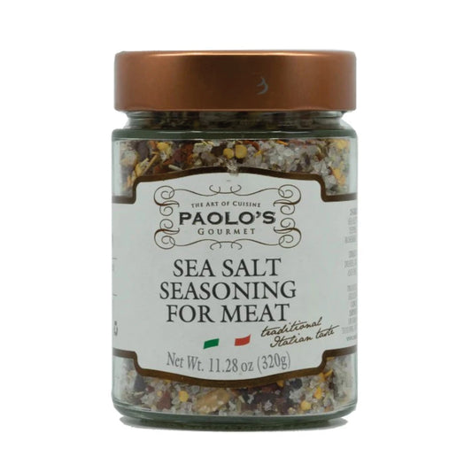 Paolo's Gourmet Jar Sea Salt Seasoning for Meat