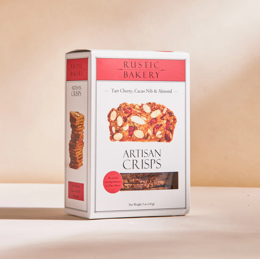 Rustic Bakery Tart Cherry and Cacao Nib Artisan Crisps