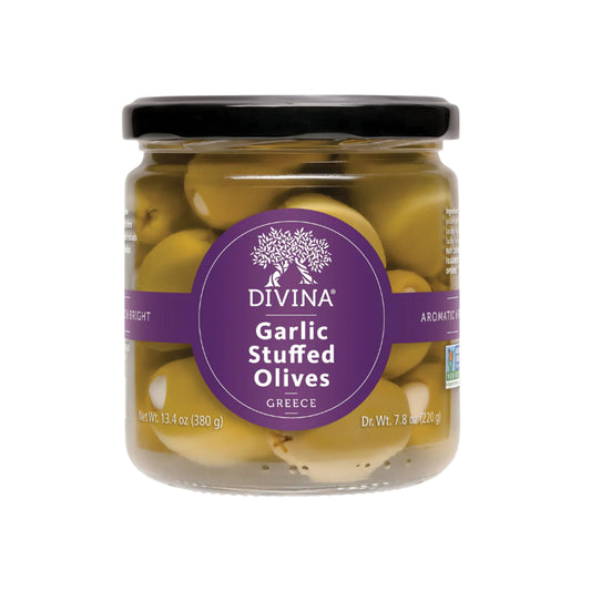 Divina Garlic Olives