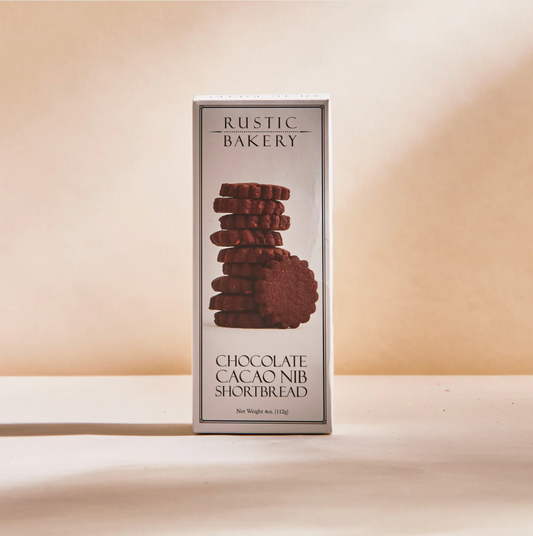 Rustic Bakery Cacao Nib Shortbread Cookies